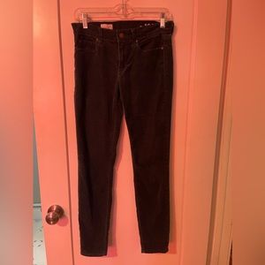 Green Corduroy GAP Legging Jeans